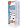 Каркасный бассейн BESTWAY STEEL PRO MAX 427х122см, 15232л + фильтр-насос 3028 л/ч, тент, лестница 5612X BW